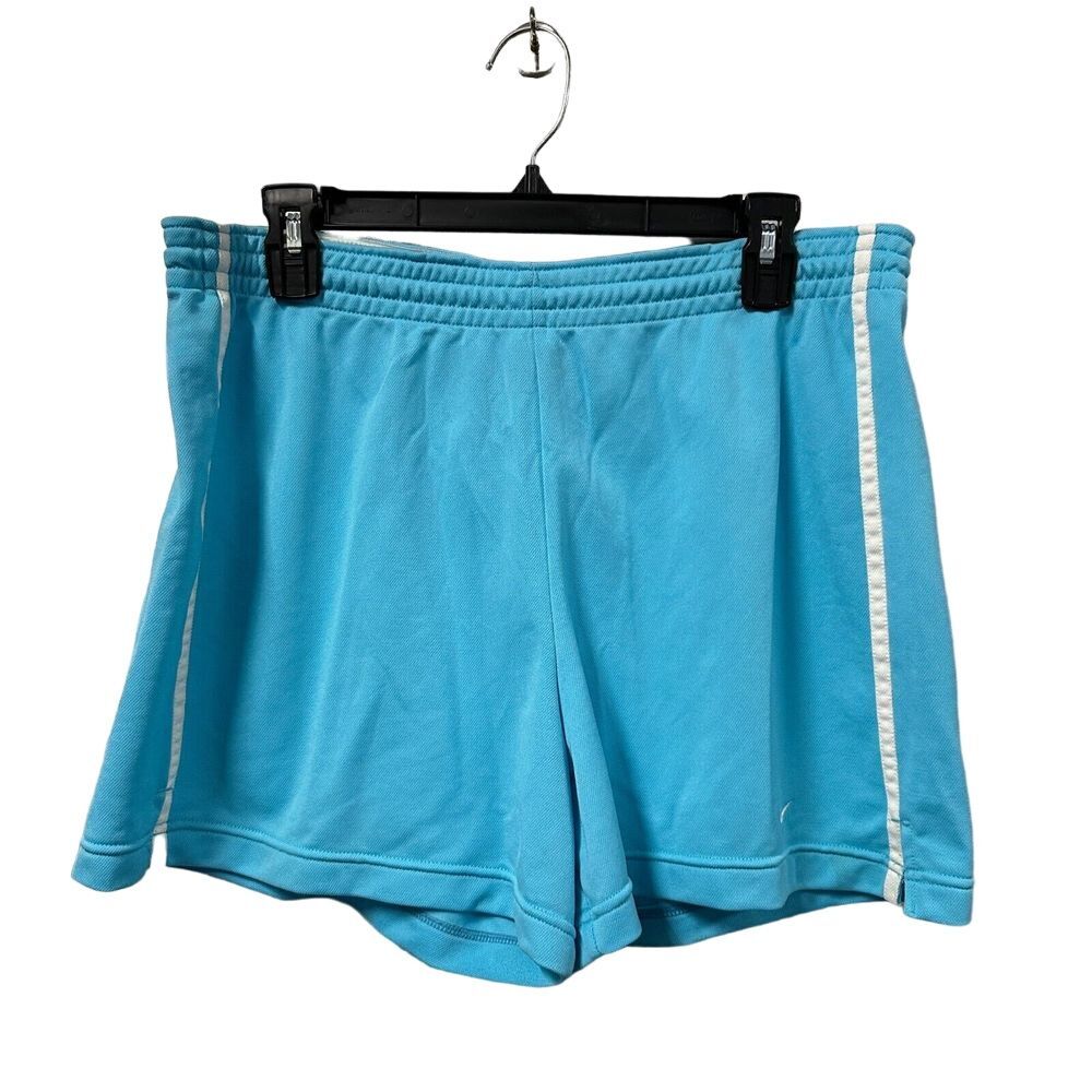 Vtg Nike Shorts Womens L 12/14 Gray Tag‎ Activewear Running Gym Workout Crossfit